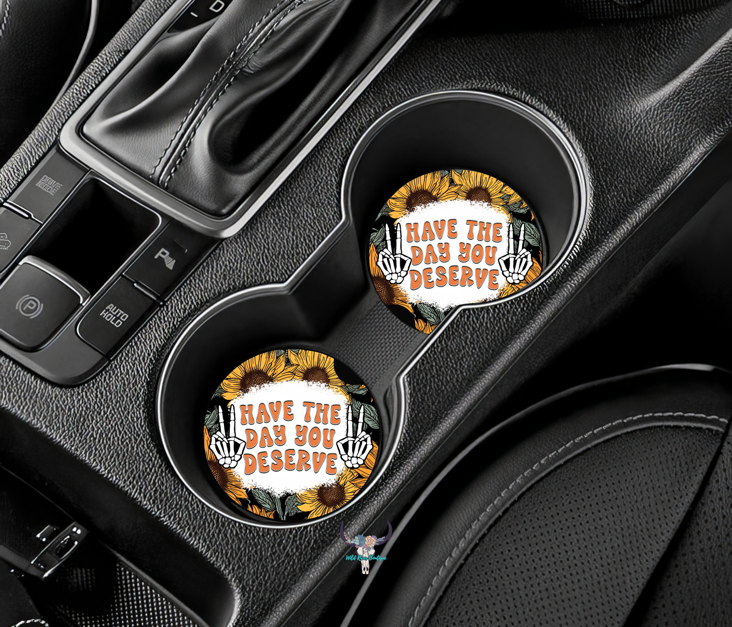 Day you deserve Car Coasters