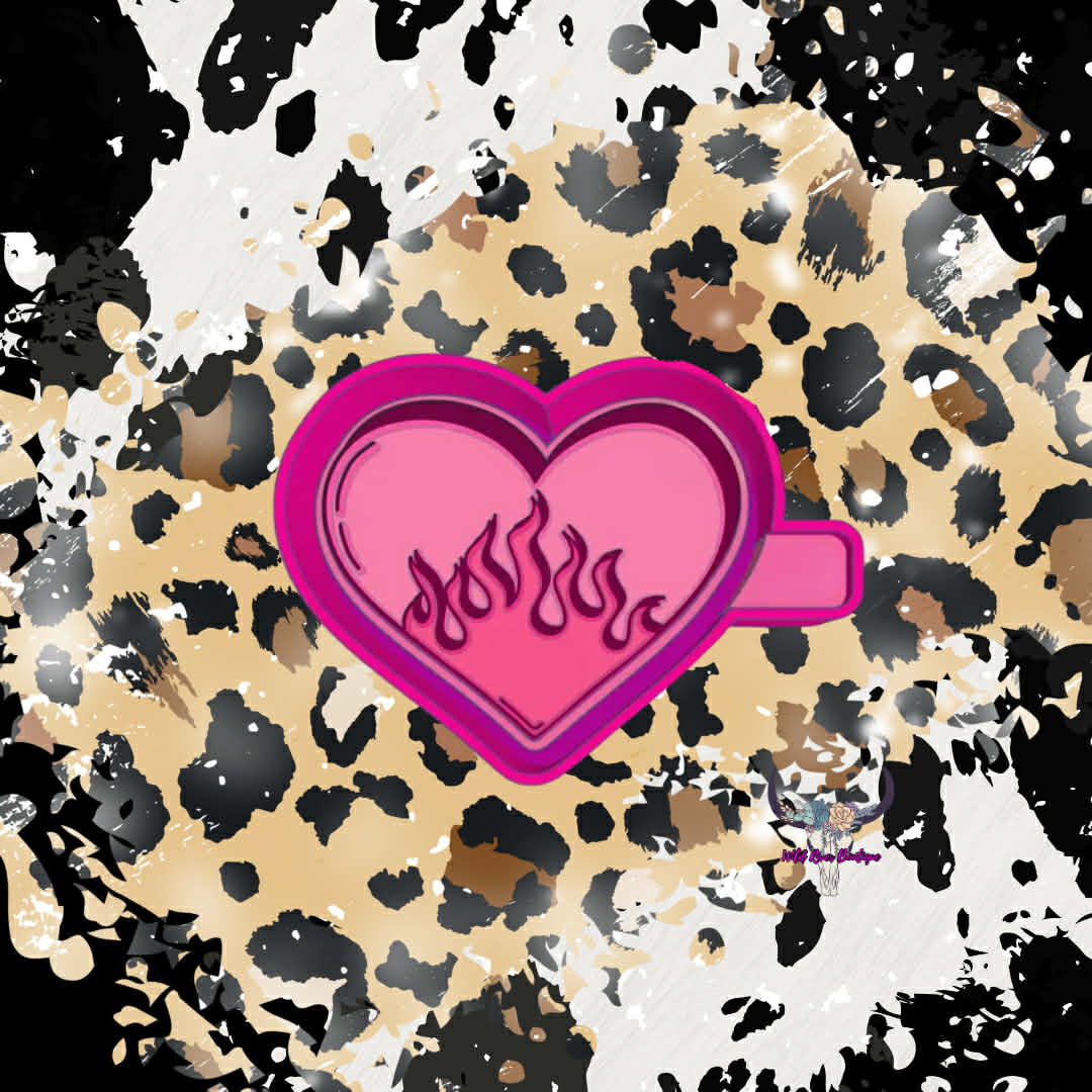 Flamin Heart Mold
