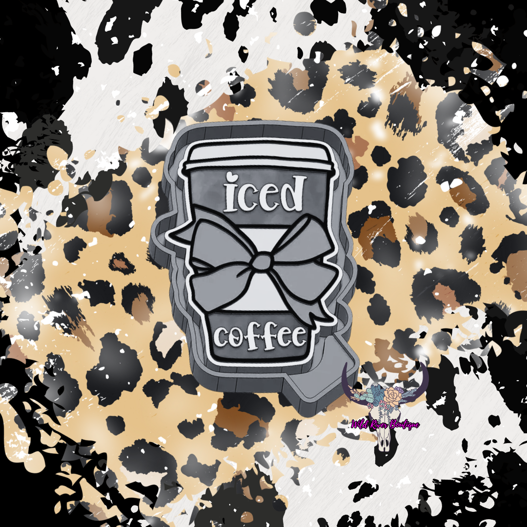 Iced Coffee Freshie Mold