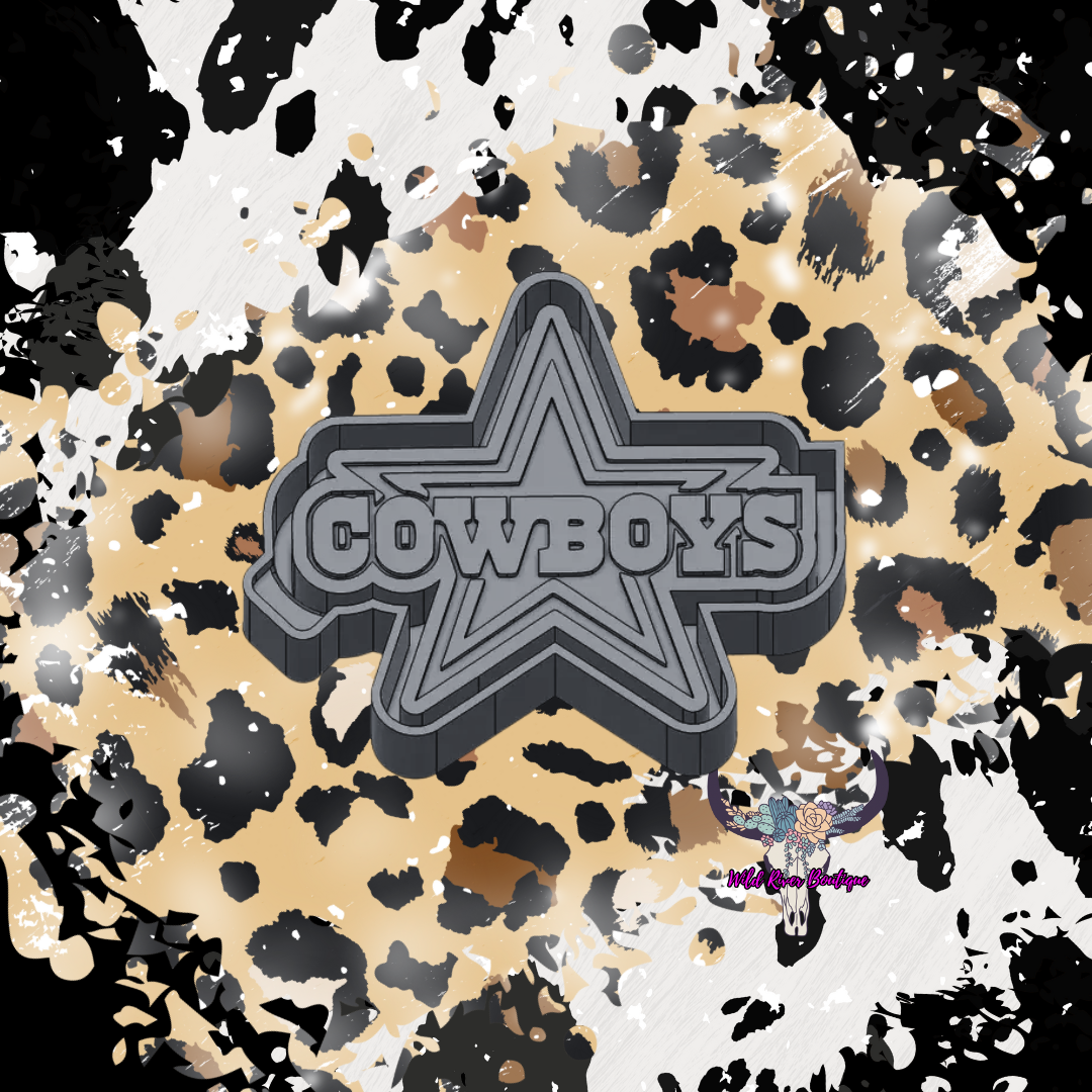 Cowboys Freshie Mold