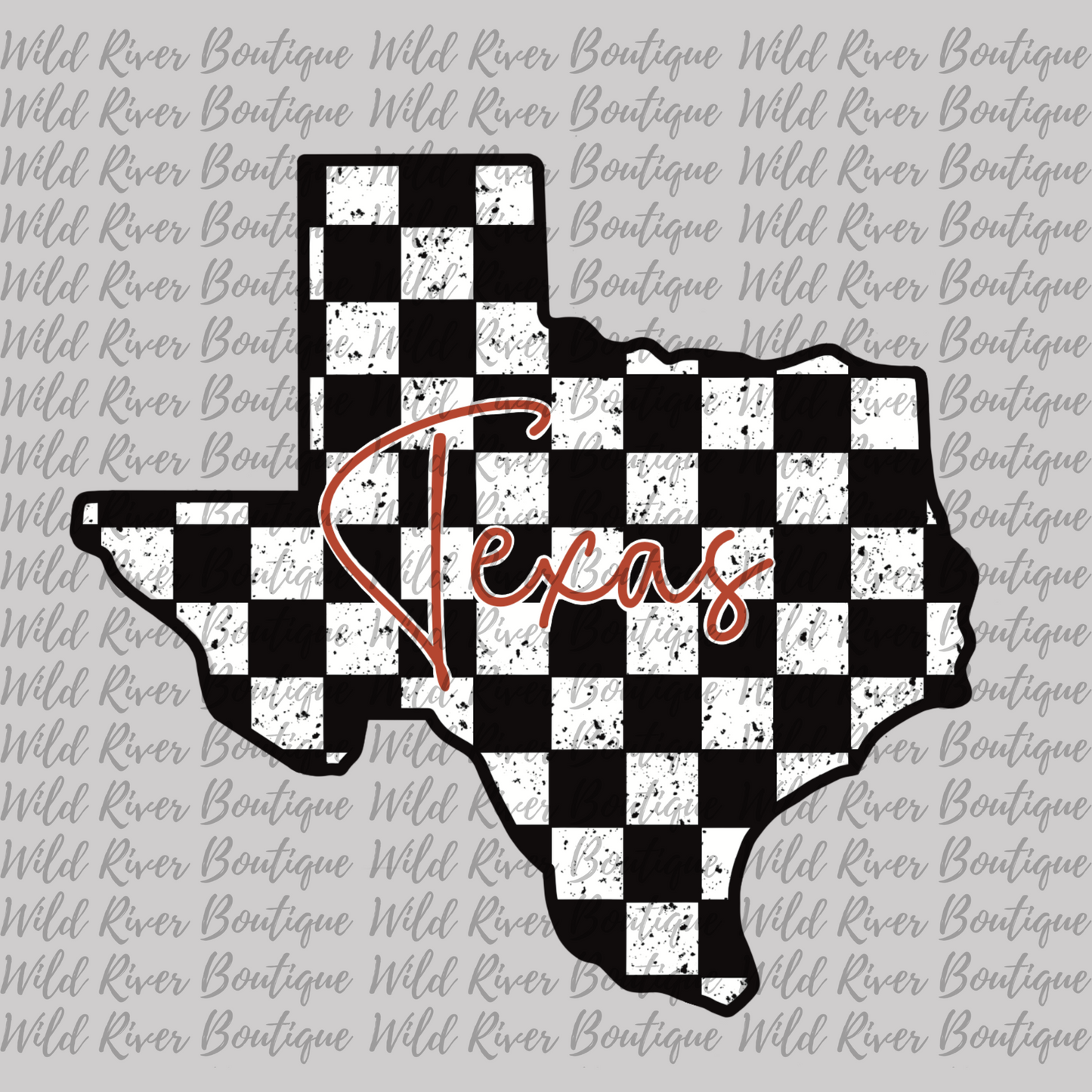 Checkered Texas PNG