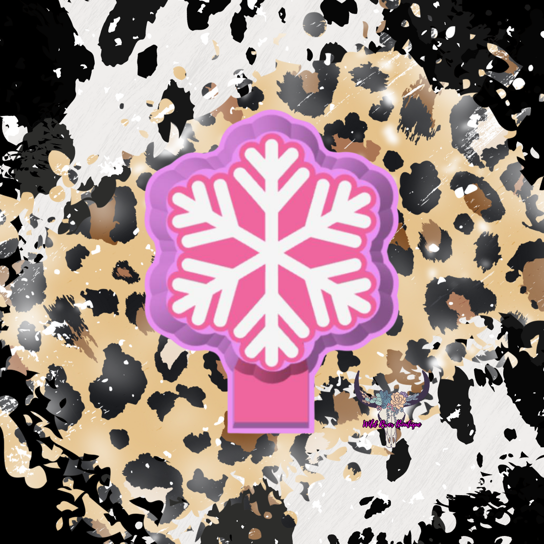 Snowflake Freshie Mold