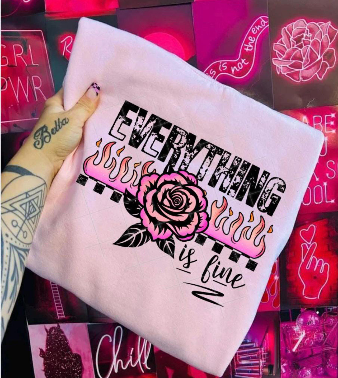 Everything is Fine Tee