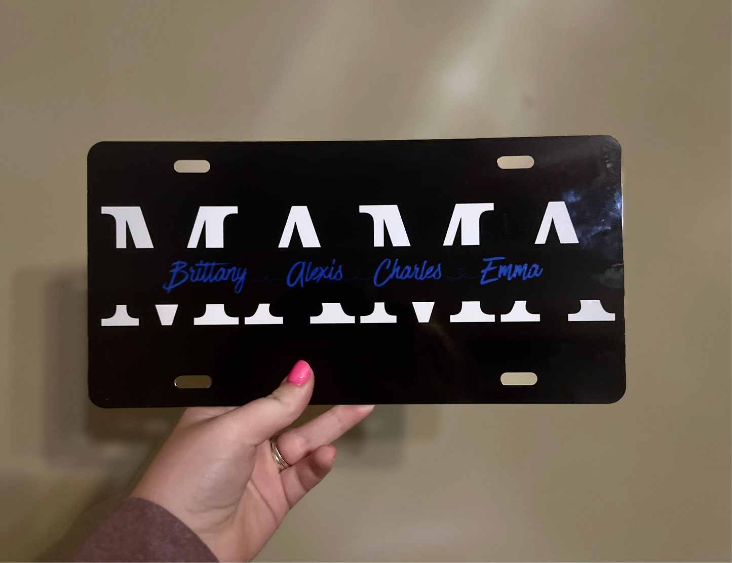 Mama License Plate