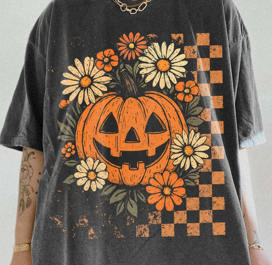 Retro Pumpkin Tee