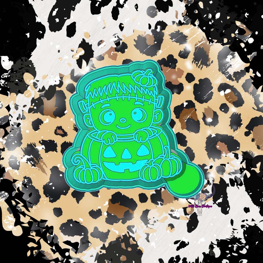 Frankie in Pumpkin Freshie Mold