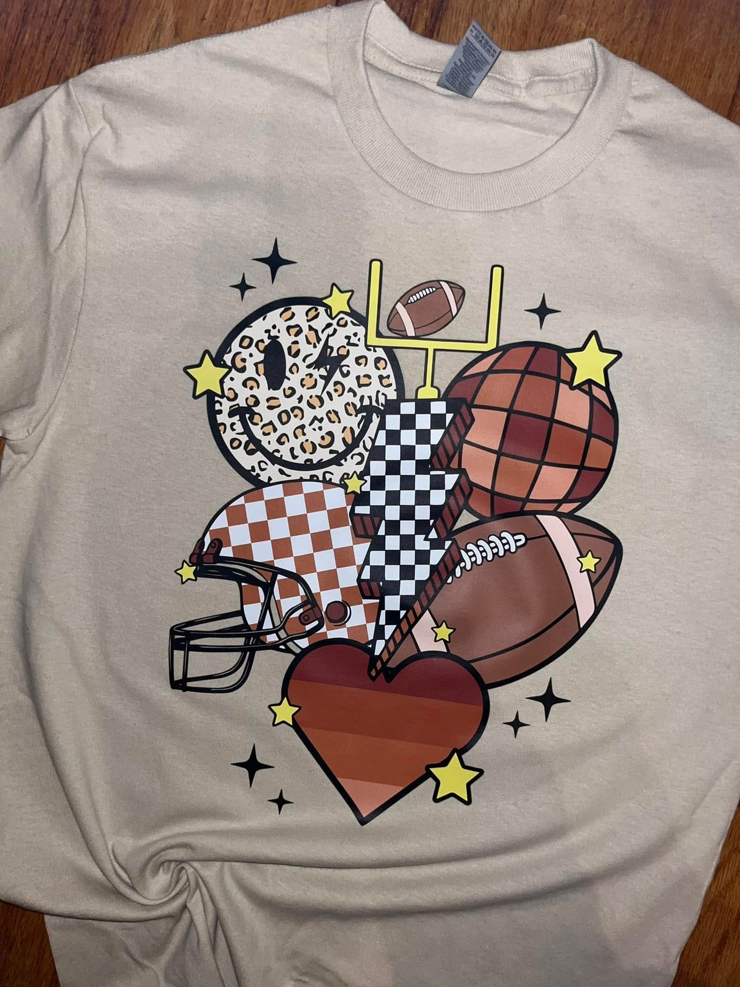 Retro Football Tee