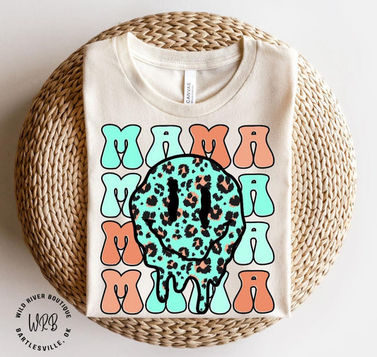 Retro Mama Short Sleeve T-Shirt