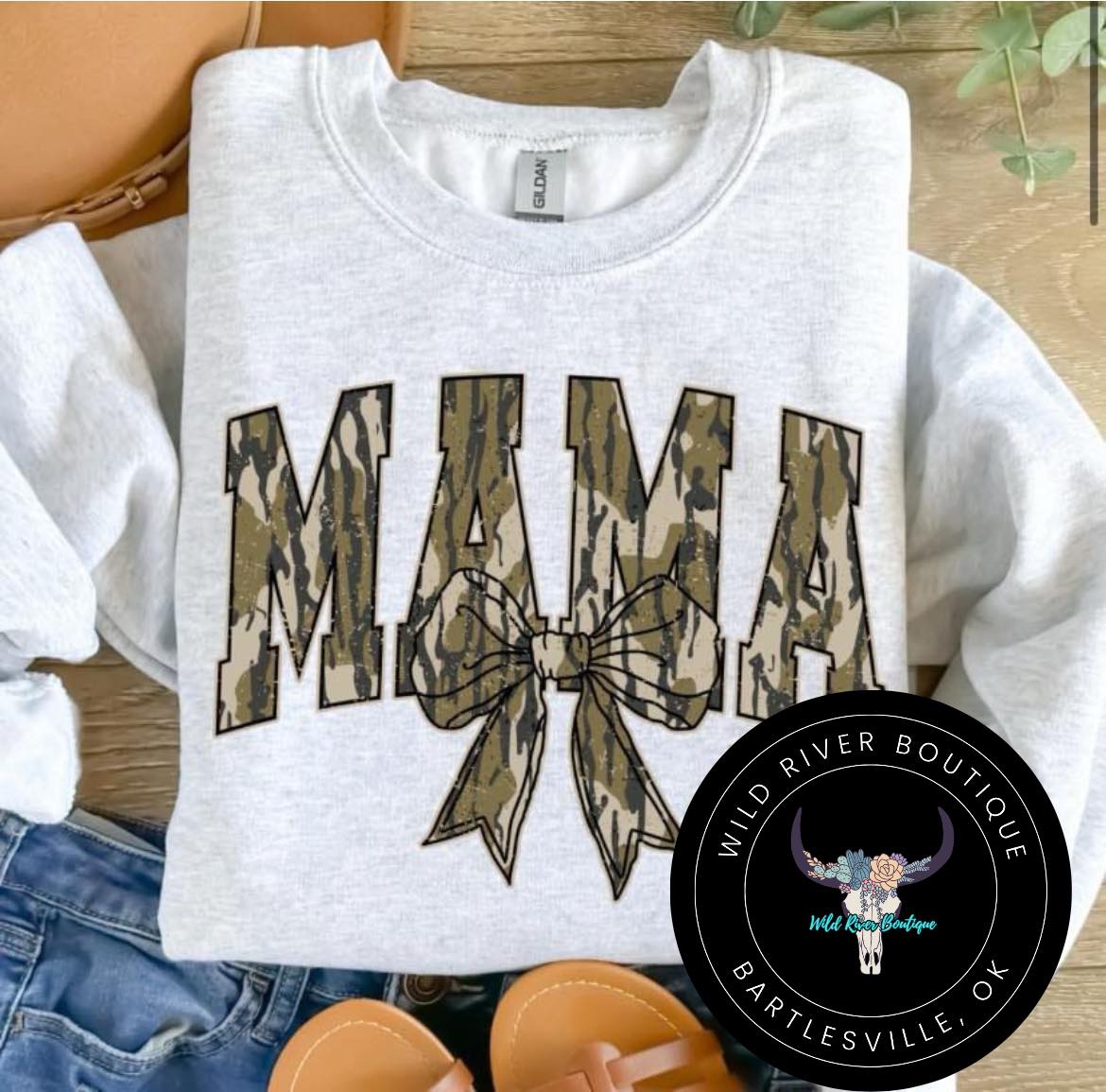 Camo Mama Sweatshirt