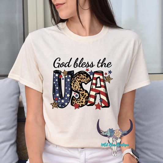 Bless the USA Tee