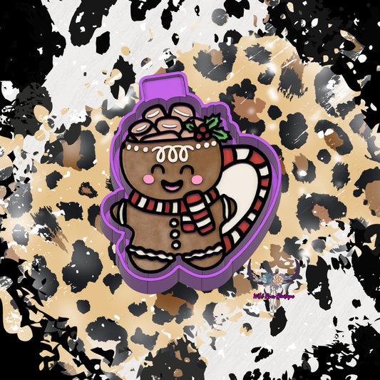 Gingerbread Coffee Mug Freshie Mold