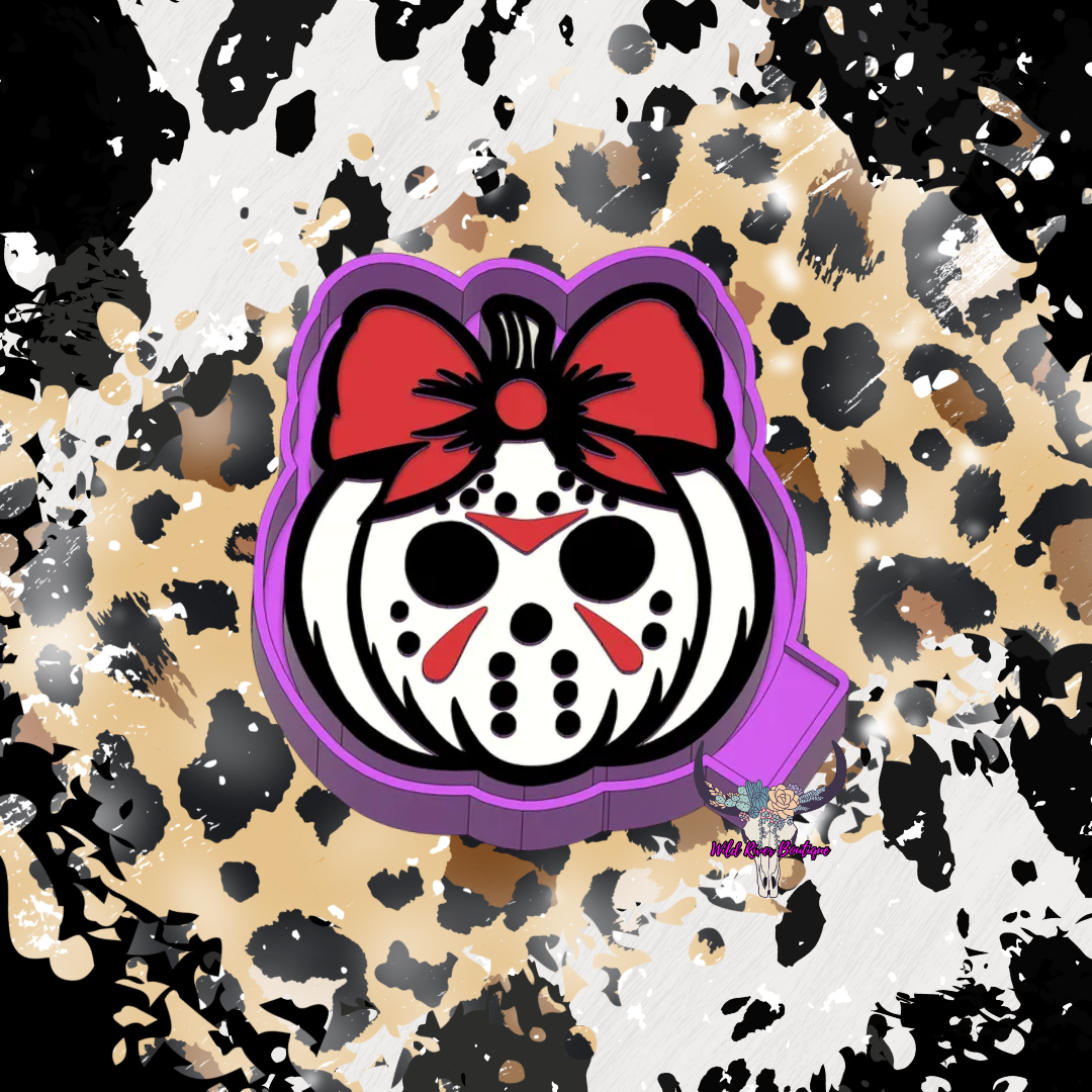 Jason Pumpkin Freshie Mold