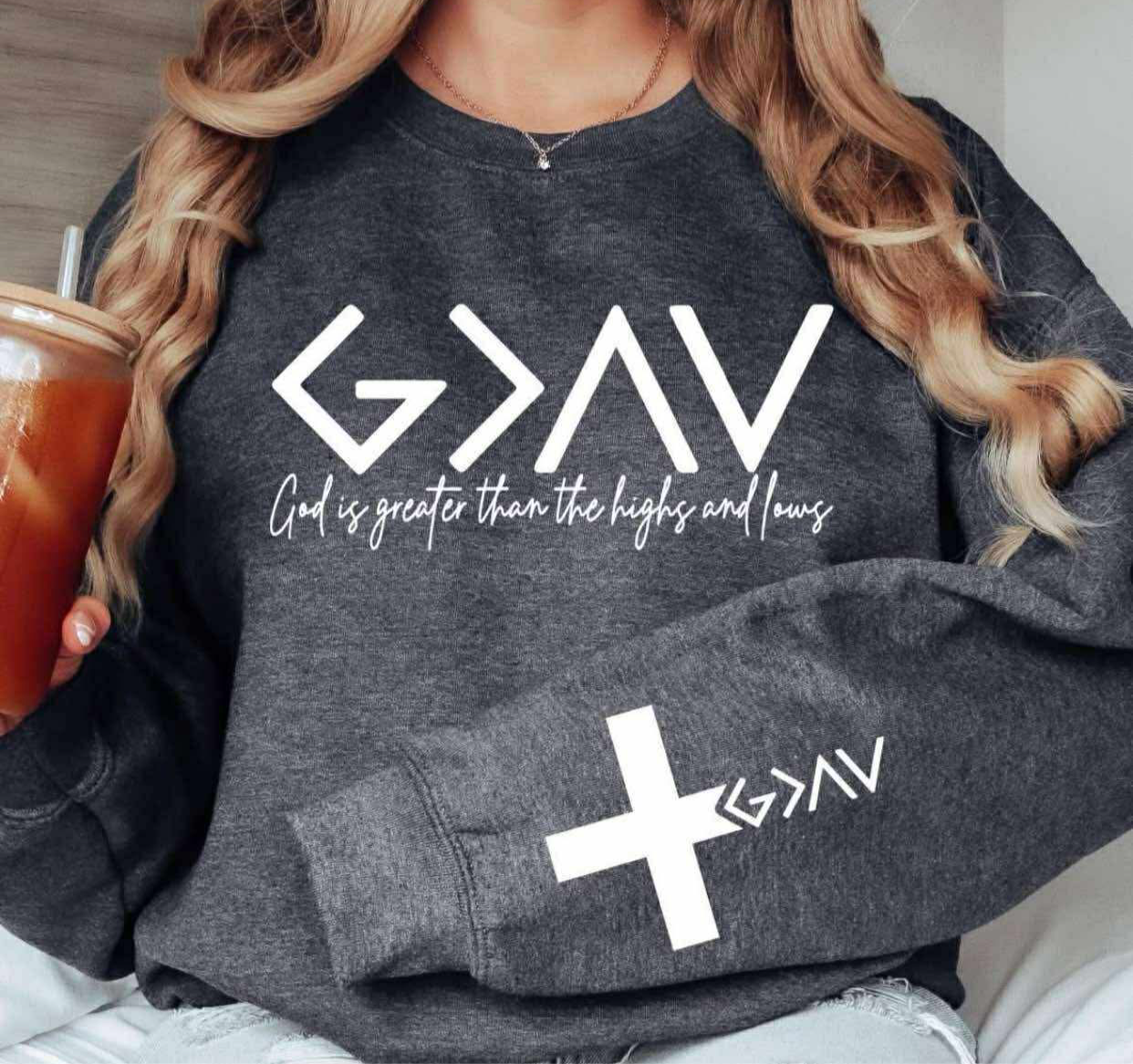 God is greater Sweatshirt