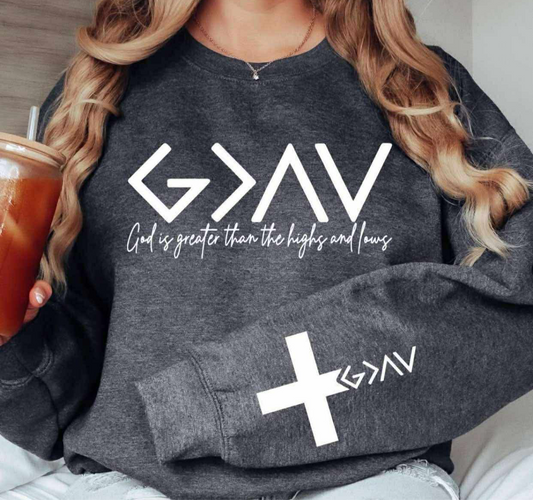 God is greater Sweatshirt