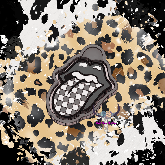 Checkered Tongue Freshie Mold