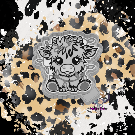 Christmas Cow Freshie Mold