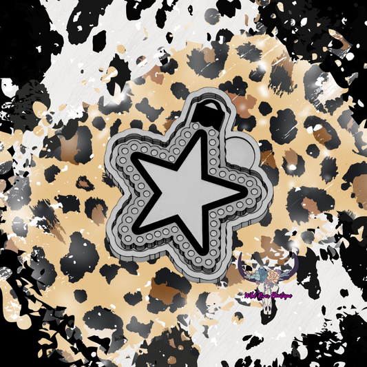 Christmas Western Star Freshie Mold