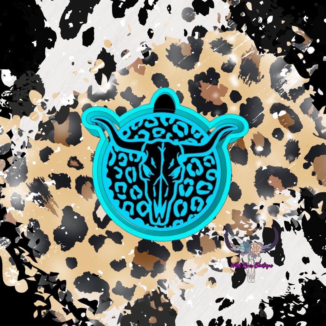Leopard Skull Freshie Mold