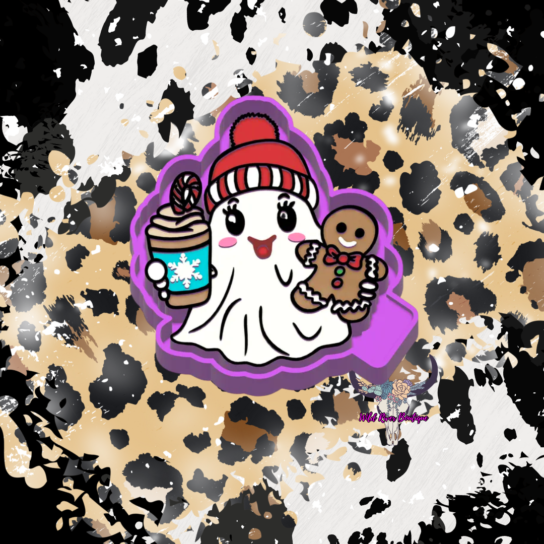 Christmas Boo Freshie Mold