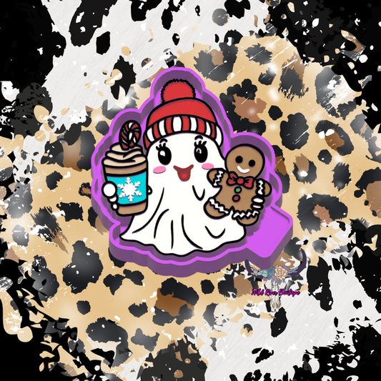 Christmas Boo Freshie Mold