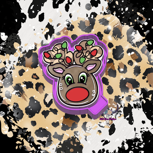 Reindeer Freshie Mold