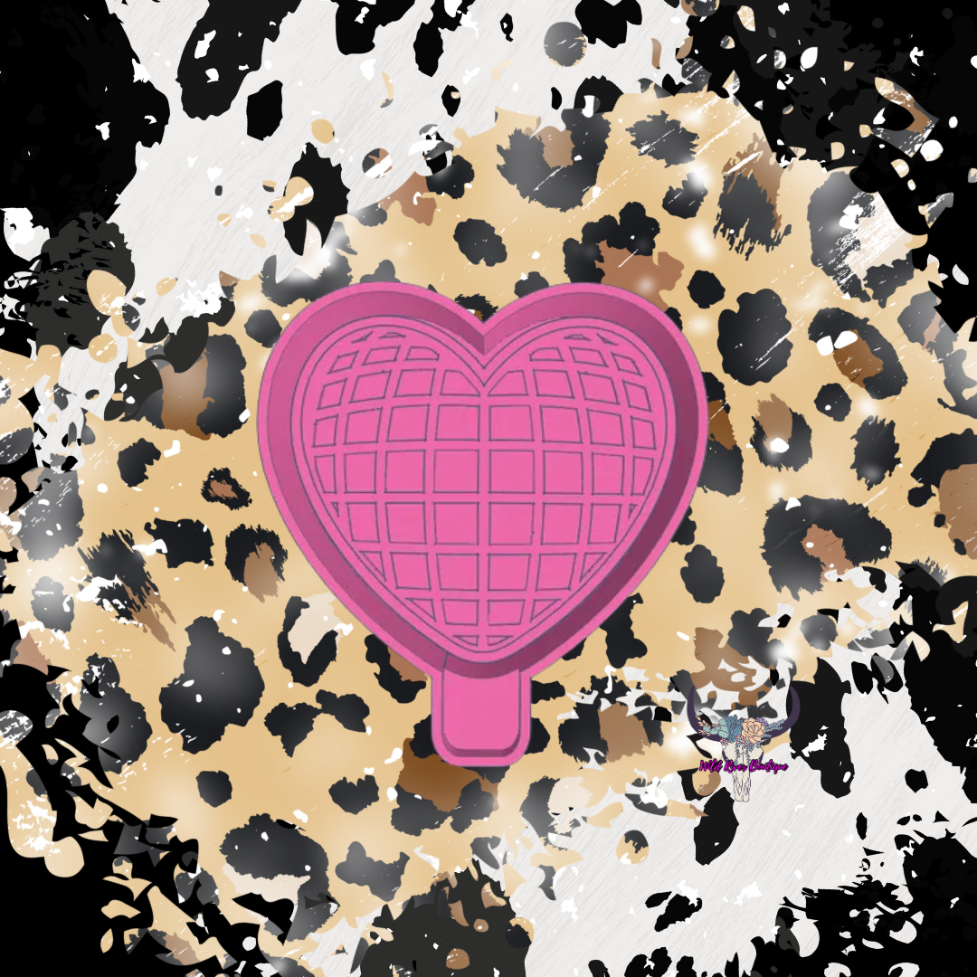 Disco Heart Freshie Mold