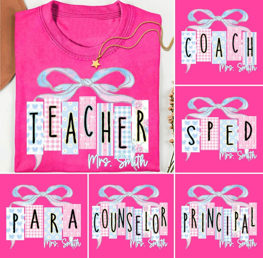 Back to School Occupation Tee